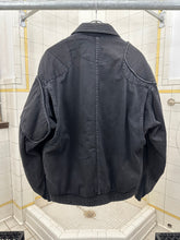 Load image into Gallery viewer, 1980s Katharine Hamnett Washed Black Cargo Bomber - Size L