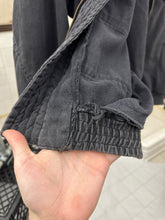 Load image into Gallery viewer, 1980s Katharine Hamnett Washed Black Cargo Bomber - Size L