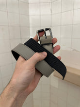 Load image into Gallery viewer, 1980s Marithe Francois Girbaud Rubberized Switch Tire Tread Belt - Size S