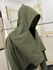 aw1984 Issey Miyake Modular Hooded Trench with Interior Vest - Size M