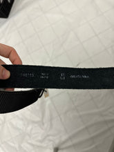 Load image into Gallery viewer, 1980s Marithe Francois Girbaud Rubberized Tire Tread Belt - Size S