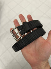 Load image into Gallery viewer, 1980s Marithe Francois Girbaud Rubberized Wide Tire Tread Belt - Size S