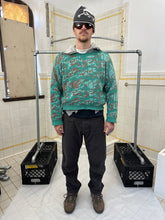 Load image into Gallery viewer, 1980s Marithe Francois Girbaud Jacquard Knit Digital Camo Sweater - Size M