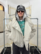 Load image into Gallery viewer, 1980s Armani Padded Double Breasted Bomber with Packable Hood - Size M
