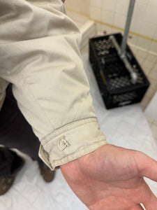 1980s Armani Padded Double Breasted Bomber with Packable Hood - Size M
