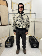 Load image into Gallery viewer, 1980s Marithe Francois Girbaud Abstract Knit Hooded Sweater - Size XL