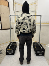 Load image into Gallery viewer, 1980s Marithe Francois Girbaud Abstract Knit Hooded Sweater - Size XL