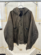 Load image into Gallery viewer, 1980s Marithe Francois Girbaud Hooded Leather Jacket - Size L