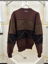 Load image into Gallery viewer, 1980s Issey Miyake Earth Tone Abstract Sweater - Size M