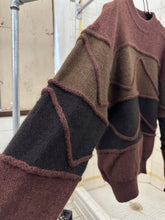 Load image into Gallery viewer, 1980s Issey Miyake Earth Tone Abstract Sweater - Size M