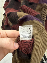 Load image into Gallery viewer, 1980s Issey Miyake Checkered 3D Knit Sweater - Size L