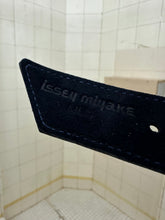 Load image into Gallery viewer, 1980s Issey Miyake Braided Leather Chevron Belt - Size S
