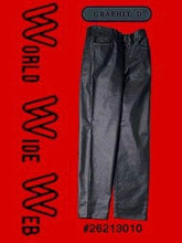 Load image into Gallery viewer, 1990s World Wide Web Graphite Coated Pants