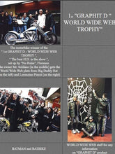Load image into Gallery viewer, 1990s World Wide Web Graphite Coated Pants