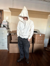 Load image into Gallery viewer, 1980s Issey Miyake Dual Zipper Hoodie with Rubber Applique - Size M