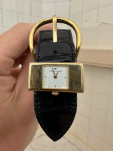 Load image into Gallery viewer, 1980s Vintage Tokio Kumagai Leather Belt Wrist Watch - Size OS