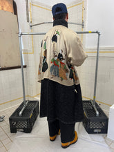 Load image into Gallery viewer, aw1995 Yohji Yamamoto Rokumeikan "Deer Cry Pavilion" Lined Reversible Knitted Robe Overcoat - Size OS