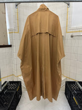 Load image into Gallery viewer, 1980s Issey Miyake Tan Polyurethane Coated Cotton Squid Coat - Size M/L