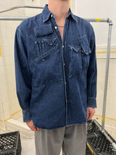 Load image into Gallery viewer, 1980s Katharine Hamnett Multi Pocket Denim Shirt - Size L
