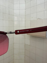 Load image into Gallery viewer, 2000s Issey Miyake x Alain Mikli Mutli-fold Fuchsia Sunglasses - Size OS