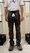 Load image into Gallery viewer, 2000s Kostas Murkudis Dual Zipper Crotch Flap Trousers - Size S