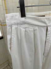 Load image into Gallery viewer, 1980s Katharine Hamnett Pleated Trousers with Buttoned Waistband - Size M