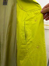 Load image into Gallery viewer, 1980s Issey Miyake Neon Cocoon Long Coat with Shawl Collar - Size M