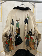 Load image into Gallery viewer, aw1995 Yohji Yamamoto Rokumeikan "Deer Cry Pavilion" Lined Reversible Knitted Robe Overcoat - Size OS