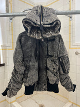 Load image into Gallery viewer, 2010s Bernhard Willhelm Acid Washed N2B with Elastic Sleeves and Back Yoke Detailing - Size S