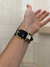 Load image into Gallery viewer, 1980s Vintage Tokio Kumagai Leather Belt Wrist Watch - Size OS