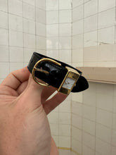Load image into Gallery viewer, 1980s Vintage Tokio Kumagai Leather Belt Wrist Watch - Size OS