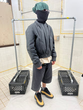 Load image into Gallery viewer, 2000s Bernhard Willhelm Ribbed Neck Gaiter Collar Bomber - Size L