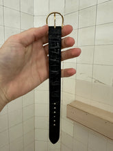 Load image into Gallery viewer, 1980s Vintage Tokio Kumagai Leather Belt Wrist Watch - Size OS