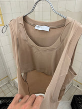 Load image into Gallery viewer, Vintage 2000s Hussein Chalayan Deformed Layered Tank - Size S
