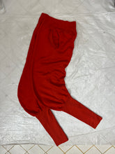 Load image into Gallery viewer, 1980s Issey Miyake "L" Shaped Cuffed Shin Sweatpants - Size XS