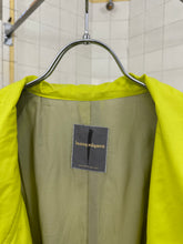 Load image into Gallery viewer, 1980s Issey Miyake Neon Cocoon Long Coat with Shawl Collar - Size M