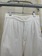 Load image into Gallery viewer, 1980s Katharine Hamnett Pleated Trousers with Buttoned Waistband - Size M