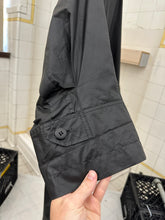 Load image into Gallery viewer, 1980s Issey Miyake Dark Brown Polyurethane Coated Cotton Squid Coat - Size S