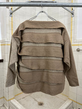 Load image into Gallery viewer, 1980s Issey Miyake Beige Twisted Layered Sweater - Size M