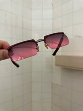 Load image into Gallery viewer, 2000s Issey Miyake x Alain Mikli Mutli-fold Fuchsia Sunglasses - Size OS