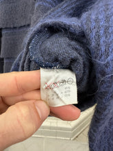 Load image into Gallery viewer, 1980s Issey Miyake Blue Twisted Layered Sweater - Size M