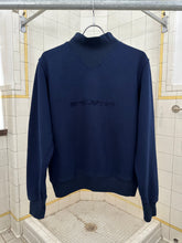 Load image into Gallery viewer, 1990s Katharine Hamnett Mock Neck Logo Sweatshirt - Size M