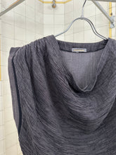 Load image into Gallery viewer, 1980s Issey Miyake Textured Cowl Neck Tank Top - Size Women's JP 9