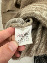 Load image into Gallery viewer, 1980s Issey Miyake Beige Twisted Layered Sweater - Size M