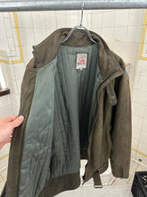 Load image into Gallery viewer, 1980s Marithe Francois Girbaud x Compagnie Des Montagnes &amp; Des Forets Brown Leather Biker Jacket - Size L