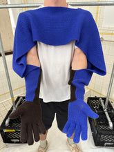 Load image into Gallery viewer, 1980s Issey Miyake Knit Bolero with Gloves - Size OS