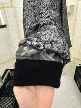 Load image into Gallery viewer, aw1997 Issey Miyake Silver Painted Boiled Wool Astro Parka - Size L