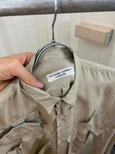 Load image into Gallery viewer, 1980s Katharine Hamnett Silk Multi-Pocket Cargo Shirt - Size M