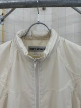 Load image into Gallery viewer, 2000s Issey Miyake Off-white Translucent Cropped Technical Jacket with Packable Hood - Size M