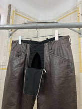 Load image into Gallery viewer, 2000s Kostas Murkudis Dual Zipper Crotch Flap Trousers - Size S